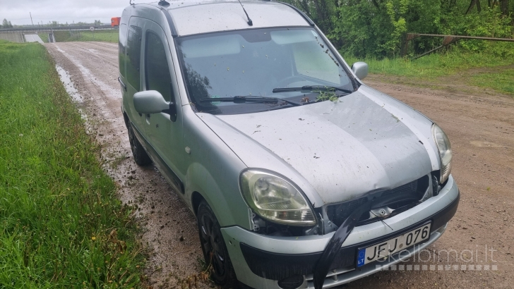Renault Kangoo, 1.5 l Vienatūris (pilkas)