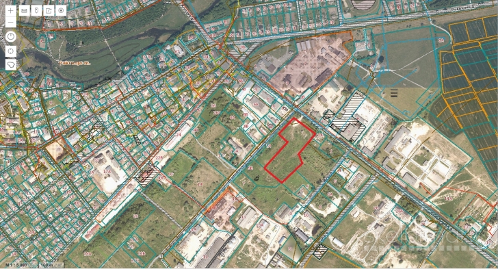 Parduodamas labai geroje vietoje 2,0803 ha žemės sklypas