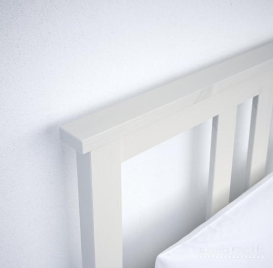 IKEA viengulė lova Hemnes balta Garliava Kaunas