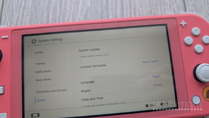 Nintendo Switch Lite 40GB + 16 žaidimų