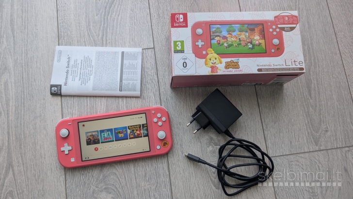 Nintendo Switch Lite 40GB + 16 žaidimų