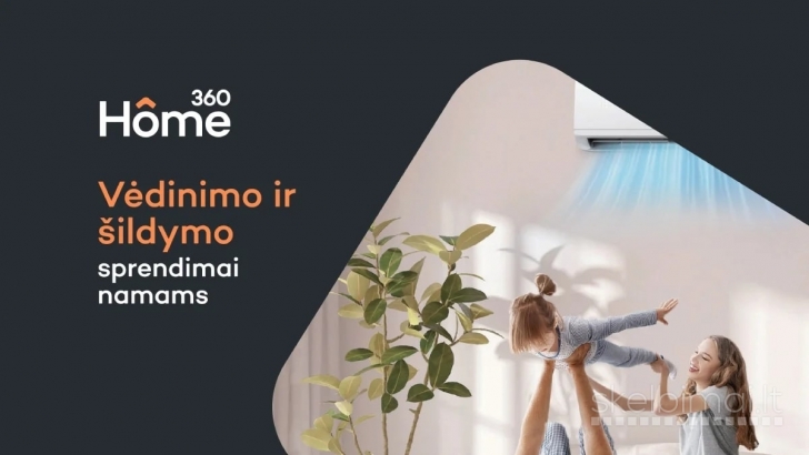 Kondicionieriai namams, ofisui, montavimo paslaugos - Home360.lt