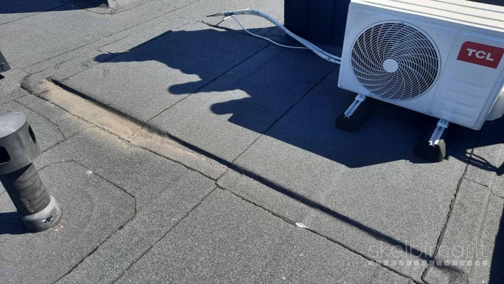 Dengiame stogus bitumine danga visoje Lietuvoje