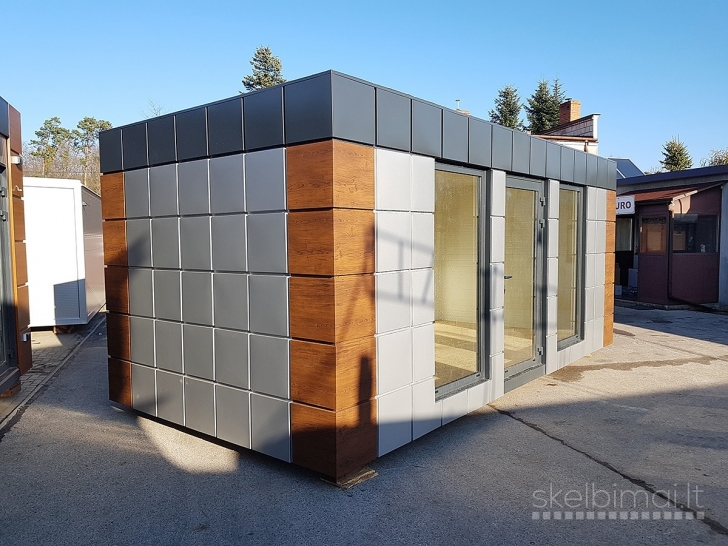 Naujas modulinis namelis 6x3 m su pristatymu