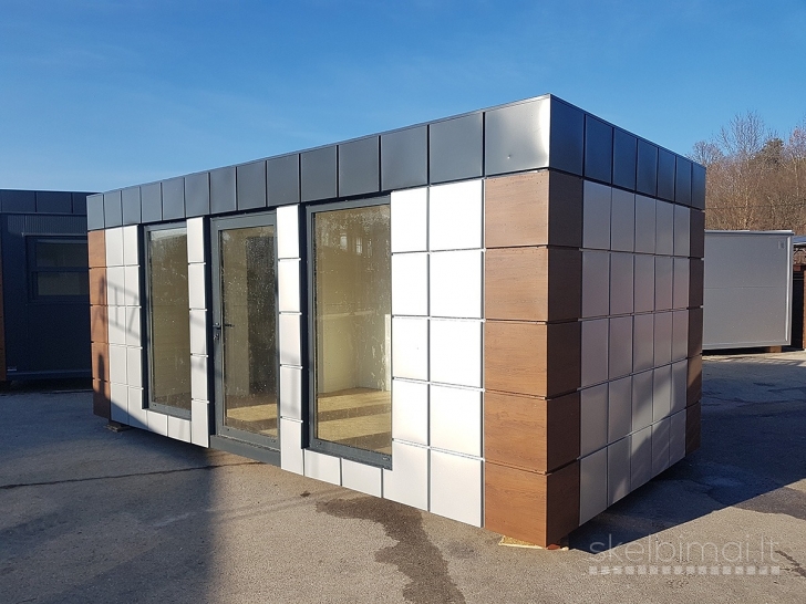 Naujas modulinis namelis 6x3 m su pristatymu