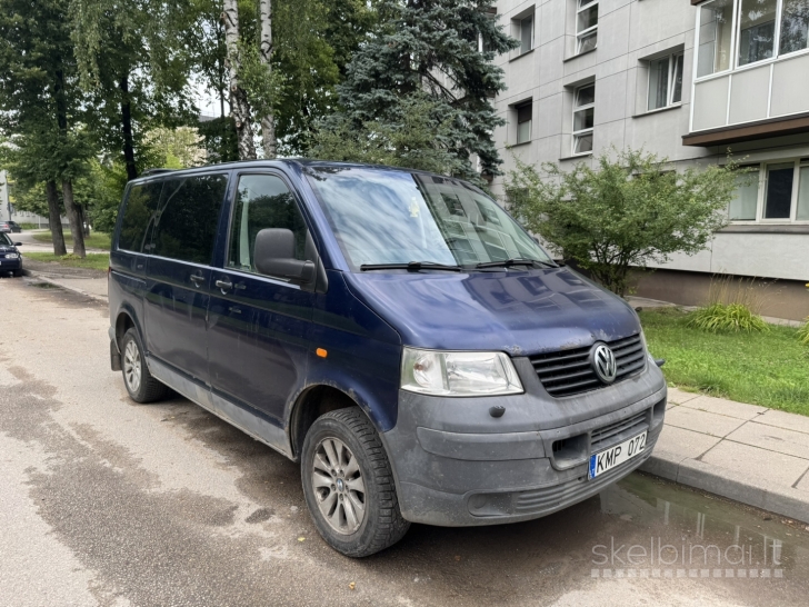 Volkswagen Transporter 1.9 TDI, 2005 m., Keleivinis. TA iki 2026.03