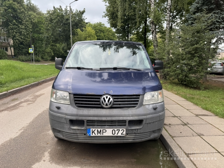 Volkswagen Transporter 1.9 TDI, 2005 m., Keleivinis. TA iki 2026.03