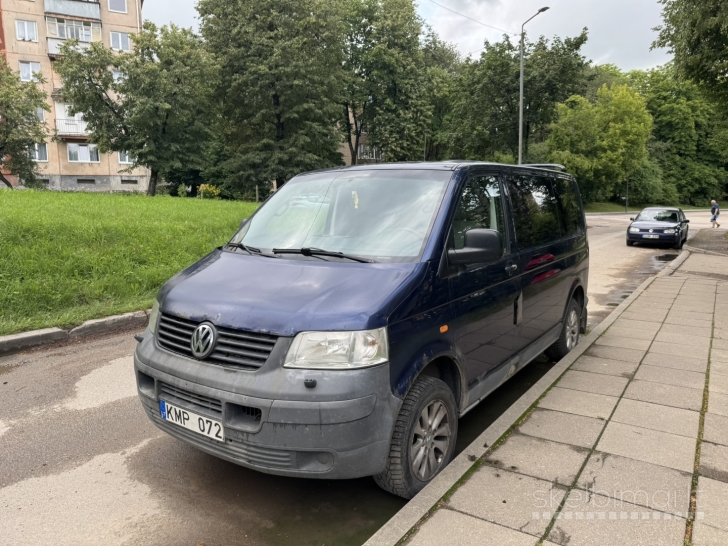 Volkswagen Transporter 1.9 TDI, 2005 m., Keleivinis. TA iki 2026.03