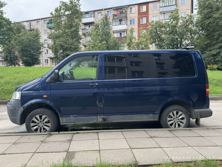 Volkswagen Transporter 1.9 TDI, 2005 m., Keleivinis. TA iki 2026.03