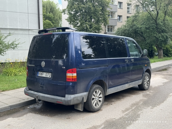 Volkswagen Transporter 1.9 TDI, 2005 m., Keleivinis. TA iki 2026.03