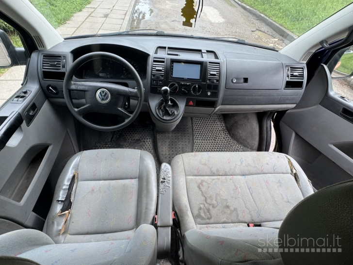 Volkswagen Transporter 1.9 TDI, 2005 m., Keleivinis. TA iki 2026.03