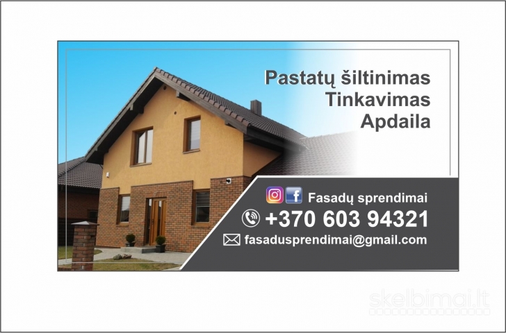 Tinkavimas ir apdaila.Klaipėda 0 603 94321