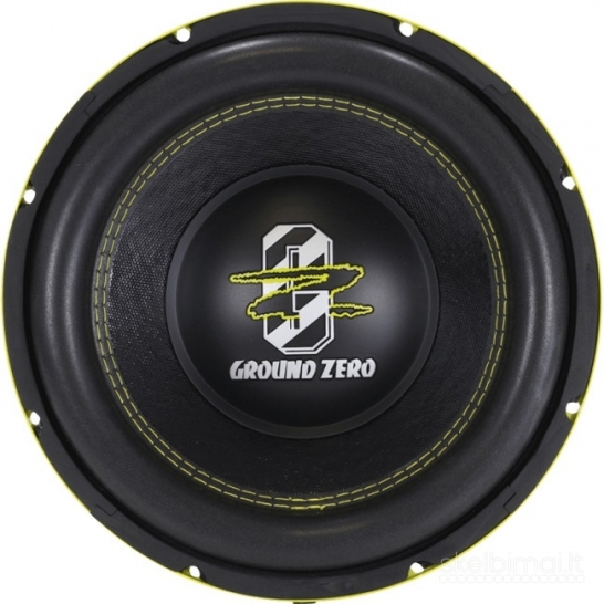 Ground Zero GZRW 10XSPL žemų dažnių garsiakalbis automobiliui