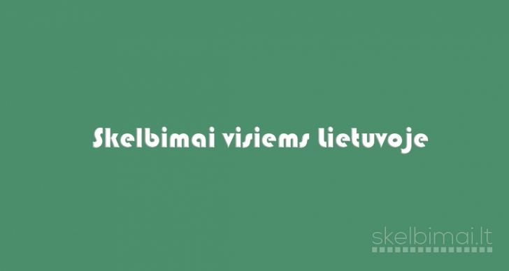 Skelbimų Lietuvoje Facebook grupė