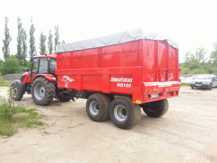 Universali puspriekabė ŽEMAITUKAS MD-100