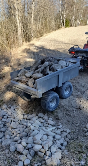 Keturračiams priekaba Žemaitukas MW 120