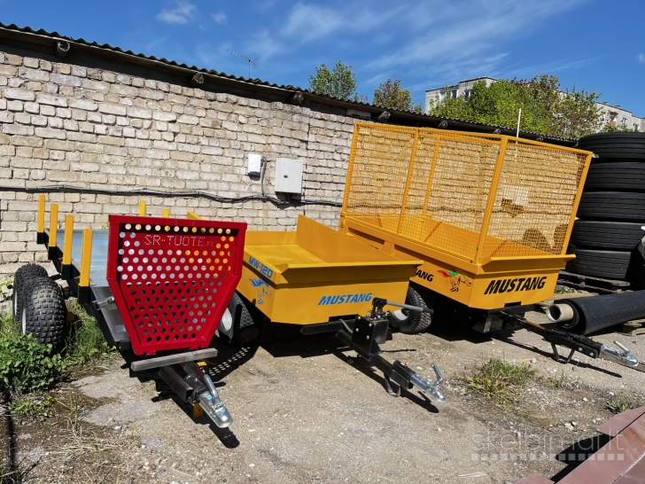 Keturračiams priekaba Žemaitukas MW 120
