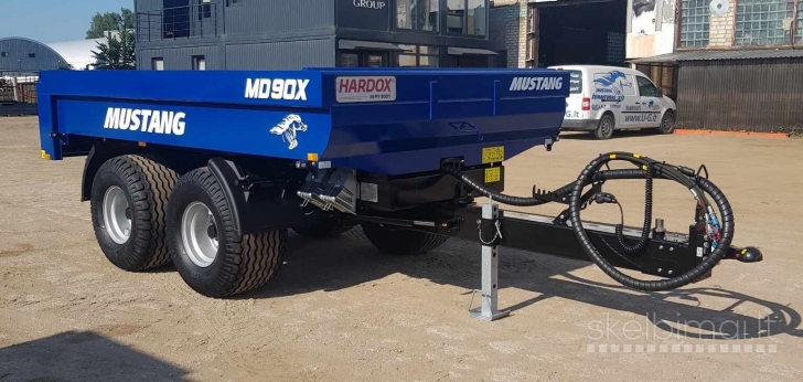 Ratinių ekskavatorių puspriekabė Žemaitukas MD-90X