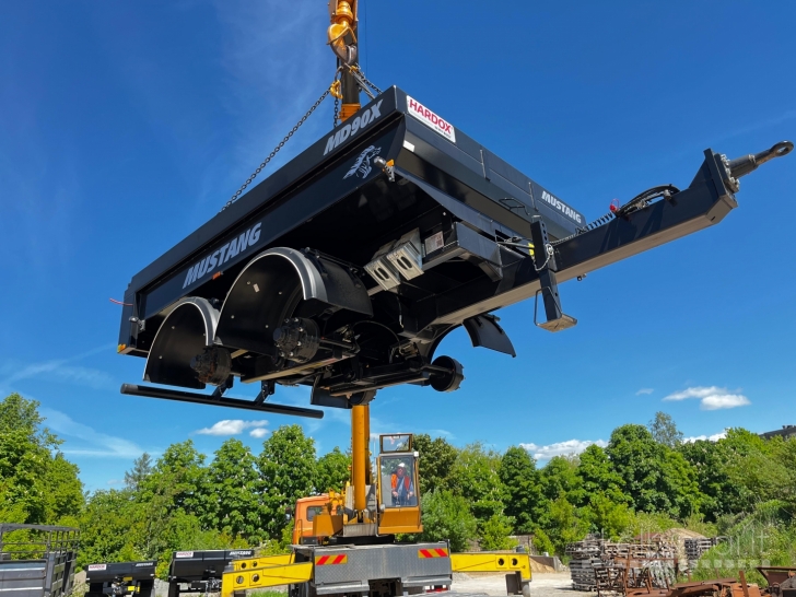 Ratinių ekskavatorių puspriekabė Žemaitukas MD-90X