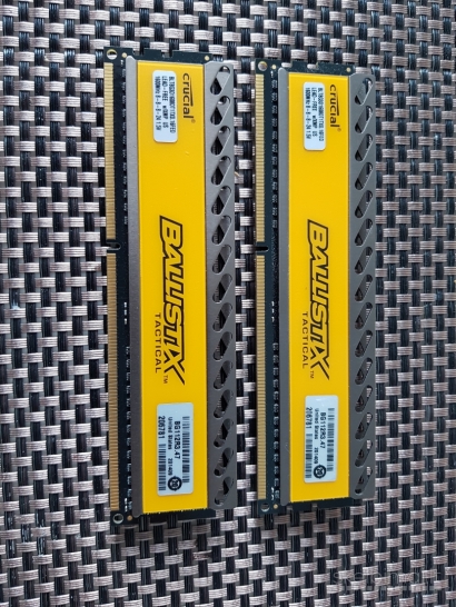 16gb ram ddr3 1600mhz Crucial Ballistix Tactical