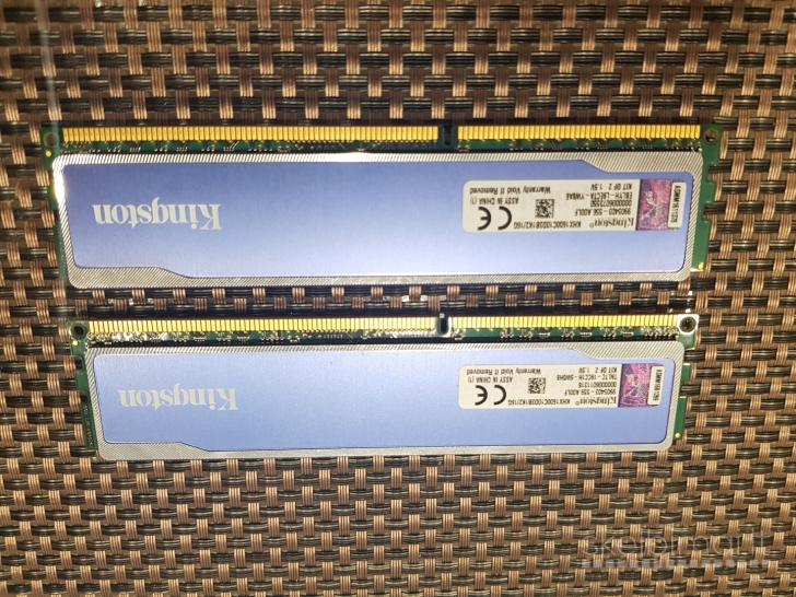 16gb ram ddr3 1600mhz Kingston Hyper X