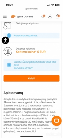1 n. Druskininkuose su maitinimu, SPA ir masažu (2 asm.)