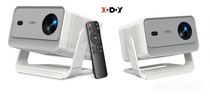 XGODY  A6 PRO 4K TV-PROJEKTORIUS+VIRŠ 2000 GOOGLE TV KANALŲ NEMOKAMAI!