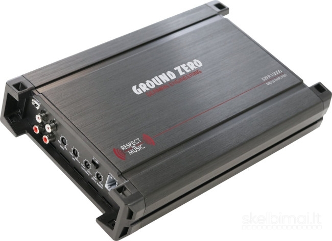 Ground Zero GZFA 1.550D, automobilinis garso stiprintuvas
