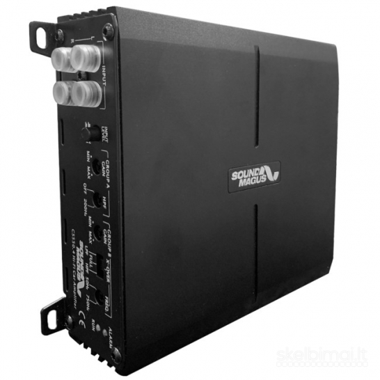 Sound Magus CS550.4, automobilinis garso stiprintuvas