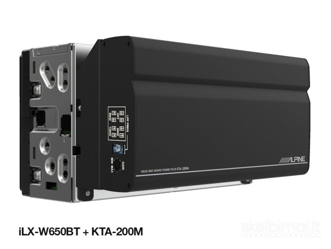 Alpine KTA-200M, automobilinis garso stiprintuvas
