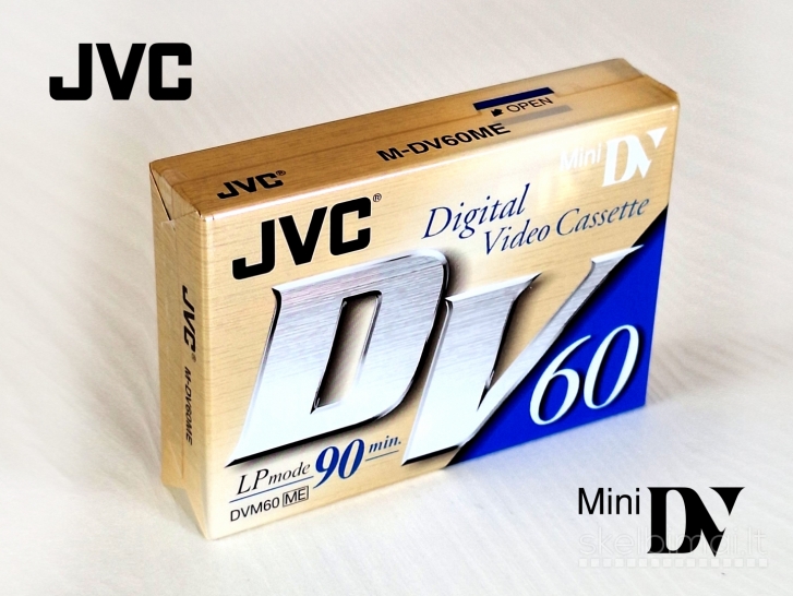 JVC mini Dv kasetės_naujos neišpakuotos