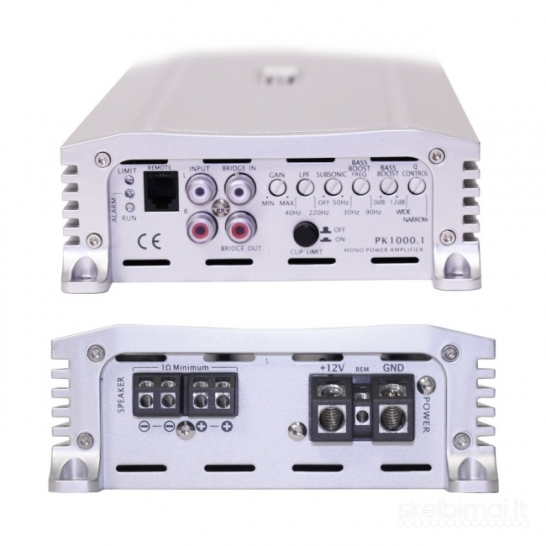 SoundMagus PK1000.1 garso stiprintuvas automobiliui