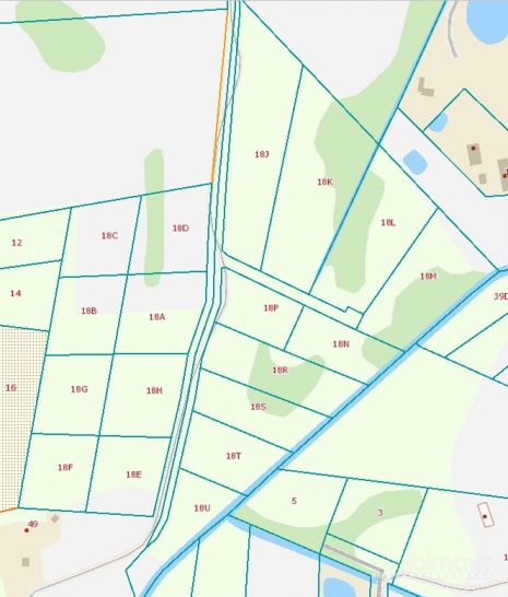 Parduodami namų valdos sklypai Kalnų g. 18, Meiluškių k., Trakų r. sav.