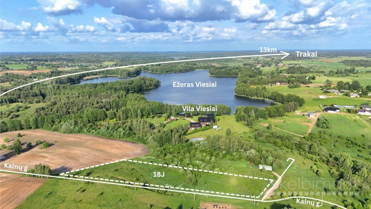 Parduodami namų valdos sklypai Kalnų g. 18, Meiluškių k., Trakų r. sav.