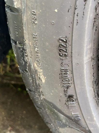  Mercedes benz C klasės R18 ratlankiai juodi matiniai