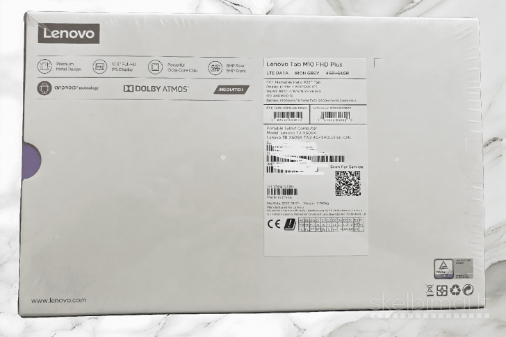Lenovo Tab M10 Fhd Plus planšetė