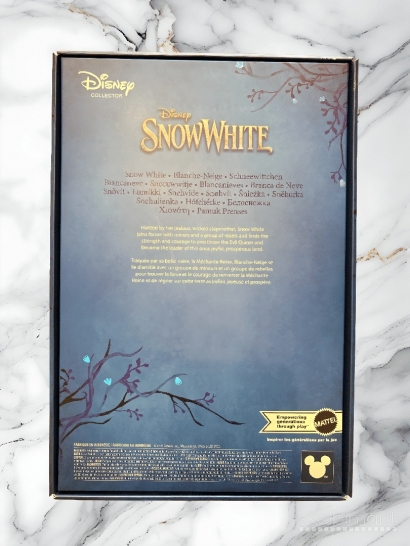 Kolekcinė Mattel Disney Snow White (Hvy53) lėlė