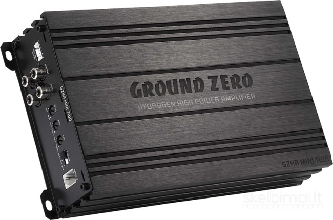 Ground Zero GZHA MINI TWO automobilio garso stiprintuvas