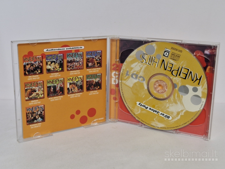 Dvigubas audio CD Various – Kneipen Hits - 80'er Jahre Party