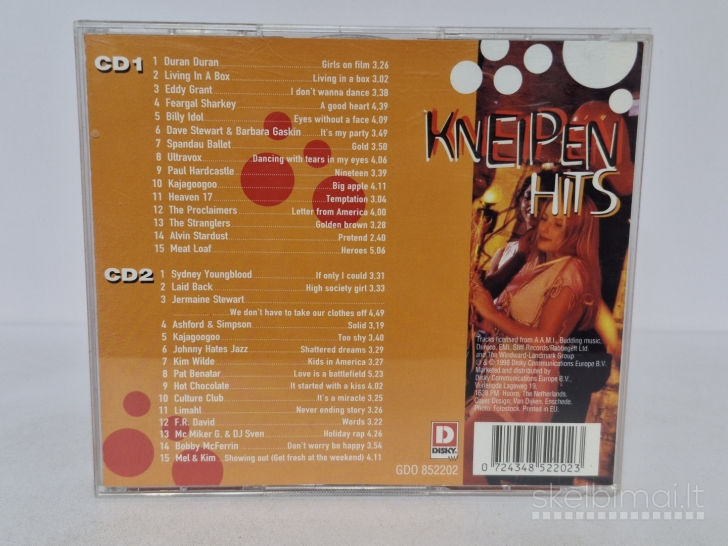 Dvigubas audio CD Various – Kneipen Hits - 80'er Jahre Party