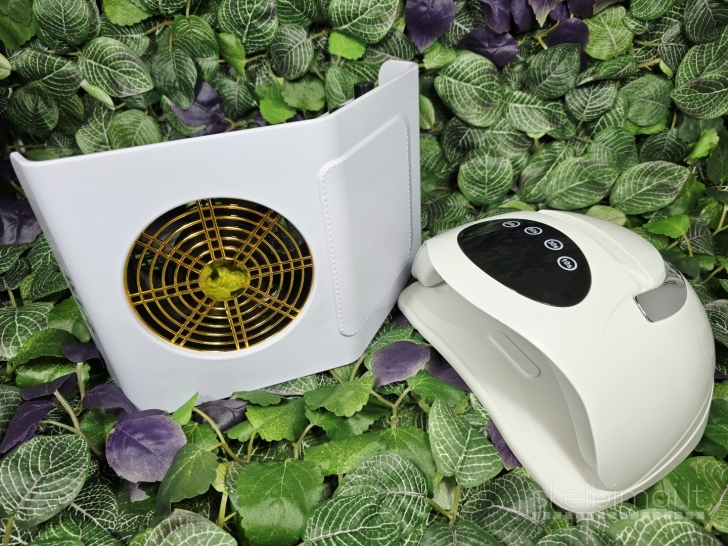 Nagų lempa UV/LED 258w su dulkių surinkėju 40w