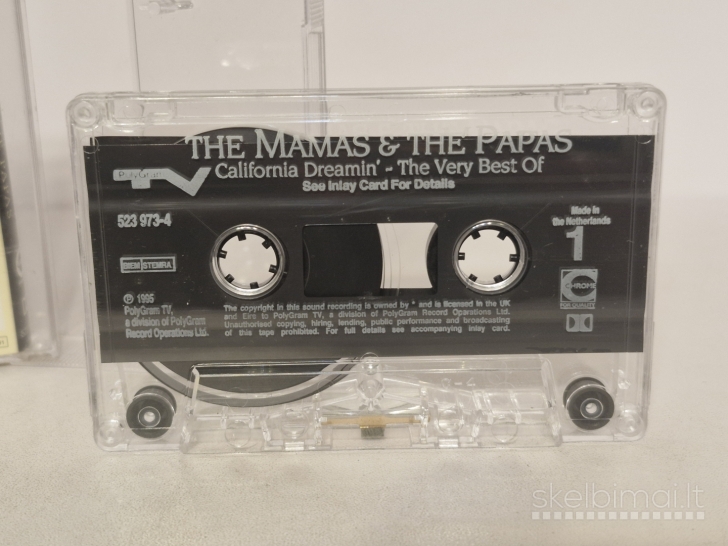 Audio kasetė The Mamas & The Papas – California Dreamin'