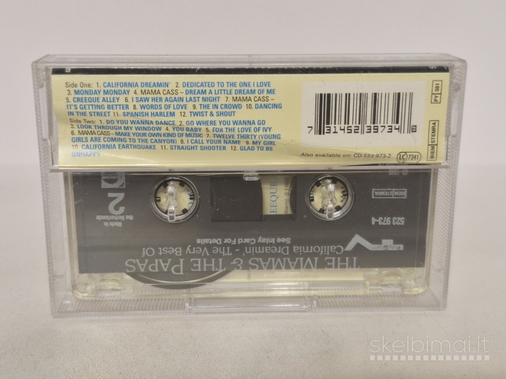 Audio kasetė The Mamas & The Papas – California Dreamin'