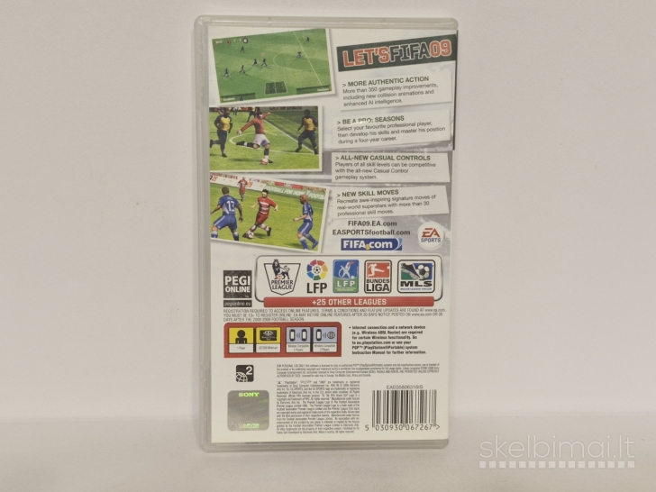 Žaidimas FIFA 09 PAL PSP