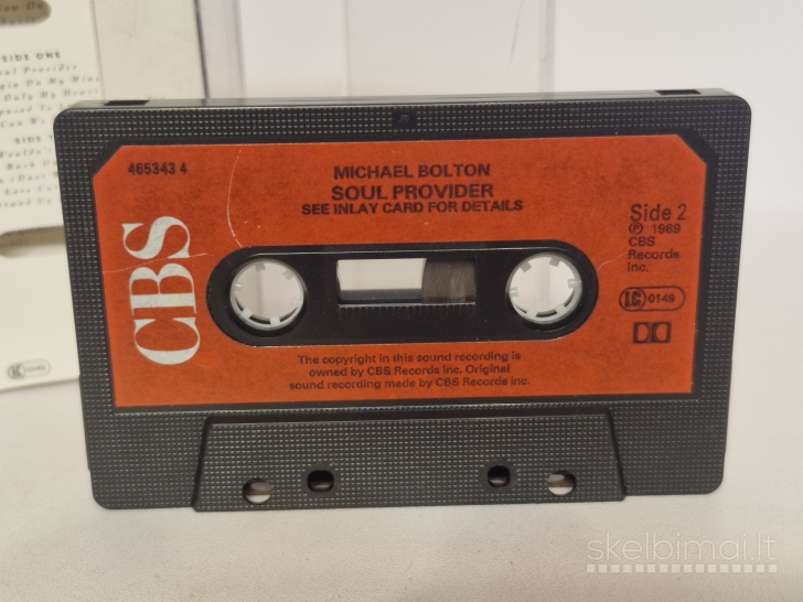 Audio kasetė Michael Bolton – Soul Provider