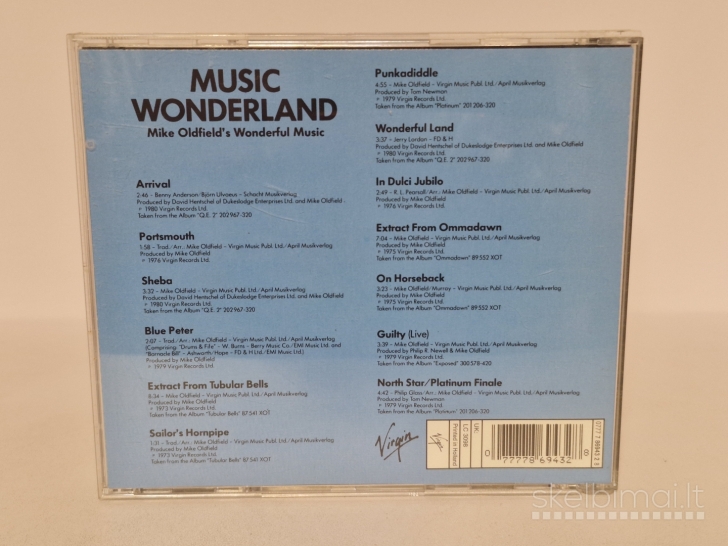 Audio CD Mike Oldfield – Music Wonderland