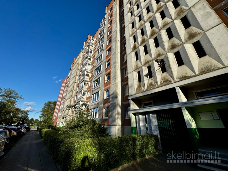 Retai pasitaikanti galimybė įsigyti butą 8-tame aukšte Klaipėdos miesto centre