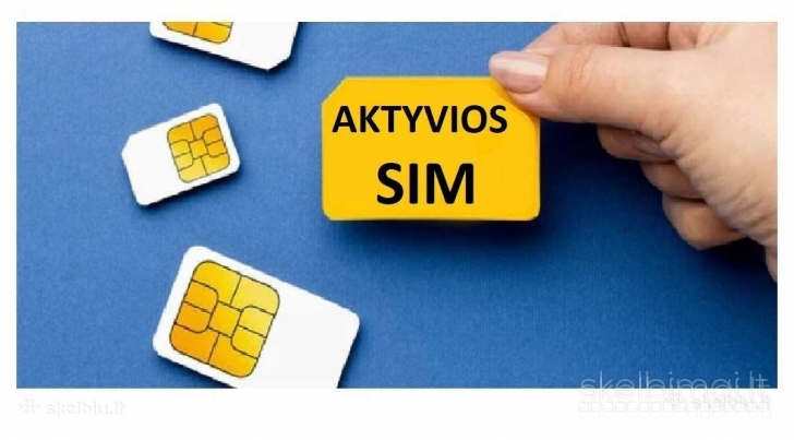Aktyvuotos 2024 Sim kortelės = (Ežys + Pildyk + Labas)
