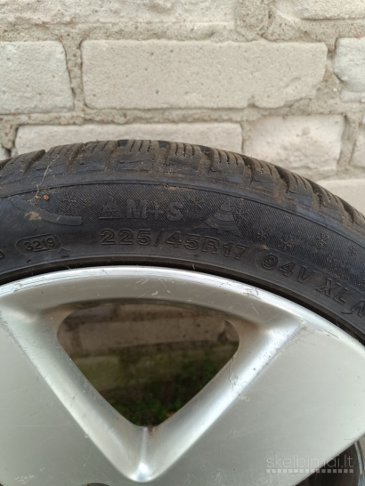 Vw Ratas 225/45r17 m+s
