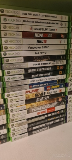Xbox One žaidimai, Xbox 360 originalūs žaidimai